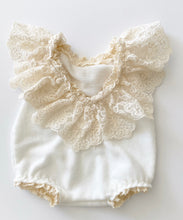 Load image into Gallery viewer, Barbara newborn romper and pillow set
