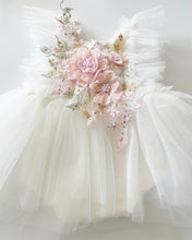 Load image into Gallery viewer, Ballerina White sitter romper
