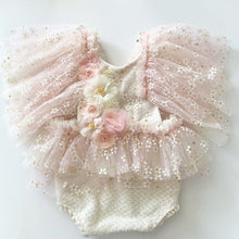 Load image into Gallery viewer, Daisy pastels sitter romper
