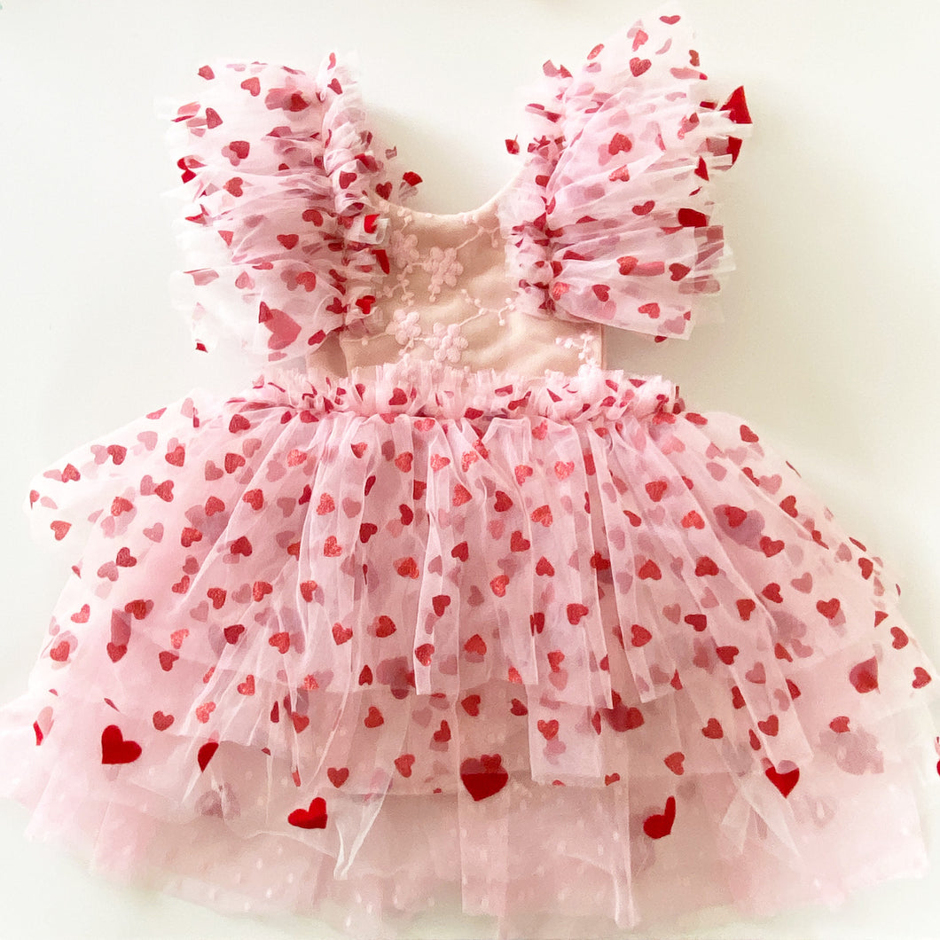 Be my Valentine sitter romper