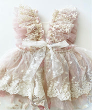 Load image into Gallery viewer, Mauve sitter romper. OOAK
